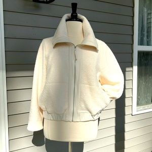 Sherpa full zip jacket ladies XL